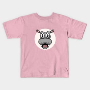 CUte Hippo Kids T-Shirt